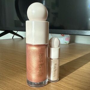 Rare Beauty Highlighter Duo - Flaunt and Enlighten (mini)